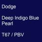 Preview: Dodge, Deep Indigo Blue Pearl, T67 / PBV.